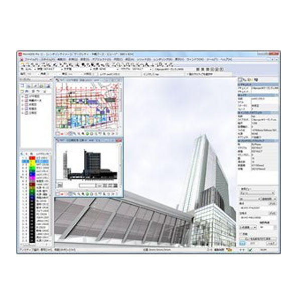 高機能汎用2次元/3次元CAD　MicroGDS V11のイメージ画像