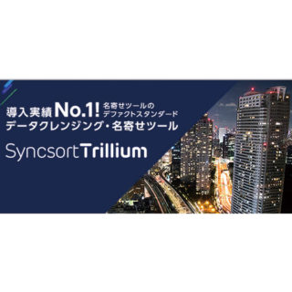 データクレンジング・名寄せツール「Syncsort Trillium」のイメージ画像