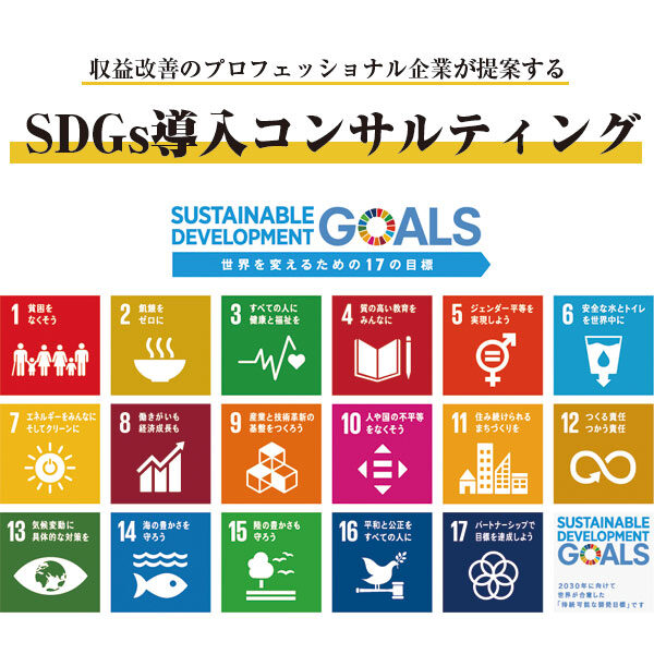 SDGs導入コンサルティングのイメージ画像