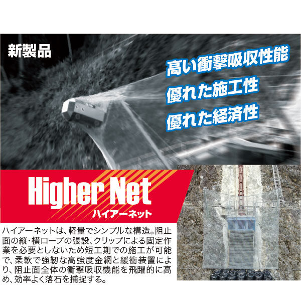 【新製品】Higher Net（ハイアーネット ）のイメージ画像