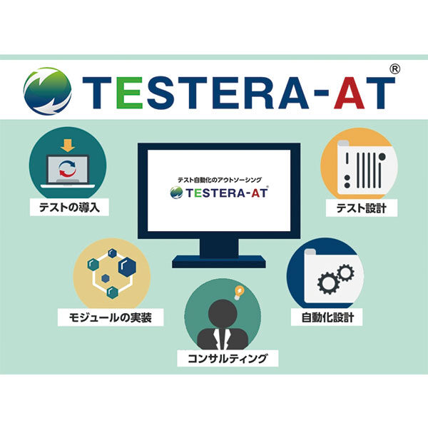 ソフトウェアテスト自動化なら「TESTERA-AT」のイメージ画像