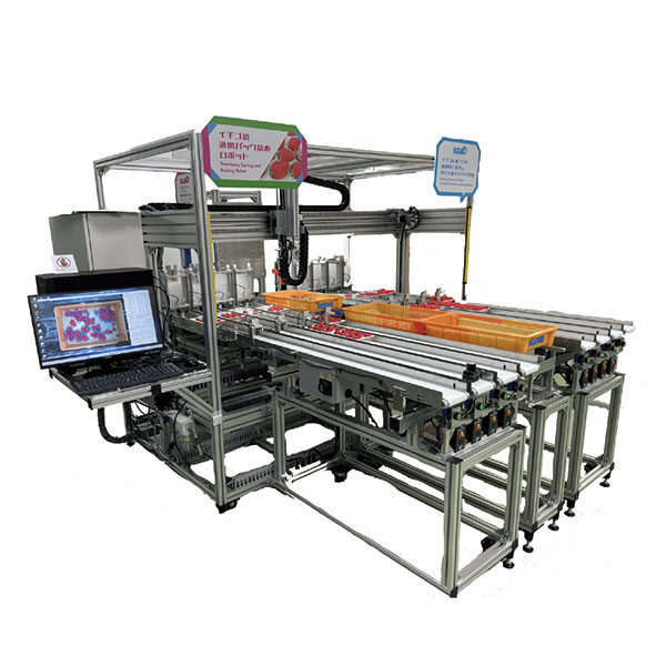 イチゴの選別パック詰めロボットのイメージ画像